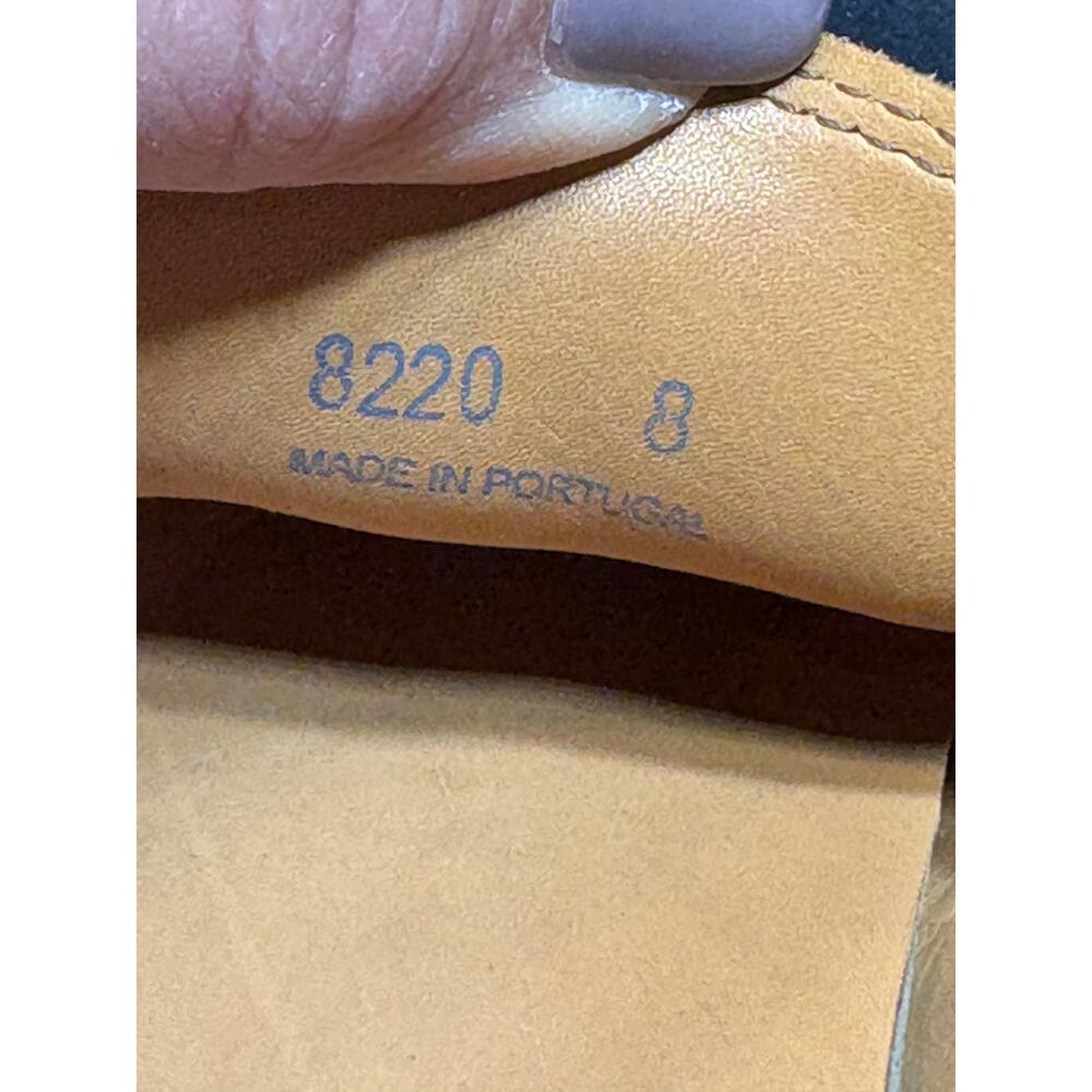 Austen Heller Men's Navy Driving Loafers Moc Toe Size 8 Excellent Cond - Picture 5 of 10